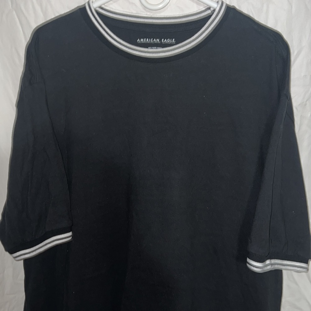 American Eagle outfitters. XLT. Black Shirt.